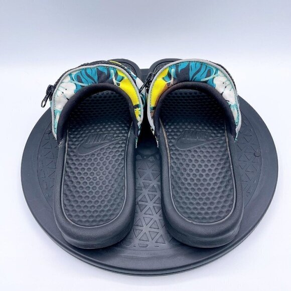 Nike Flipflop Shoes Benassi JDI Fanny Pack Printed CJ2967-300 Mens 6 Womens 7 - Picture 4 of 11
